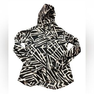 Nike Performance Zebra Print Windbreaker Hoodie